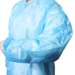 Coverall, Non-Woven, Blue, 10 Pcs.